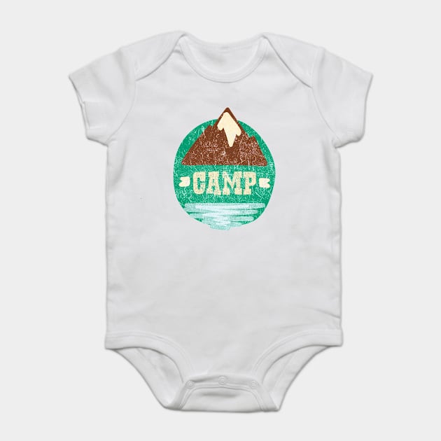 Retro Camp Baby Bodysuit by vladocar